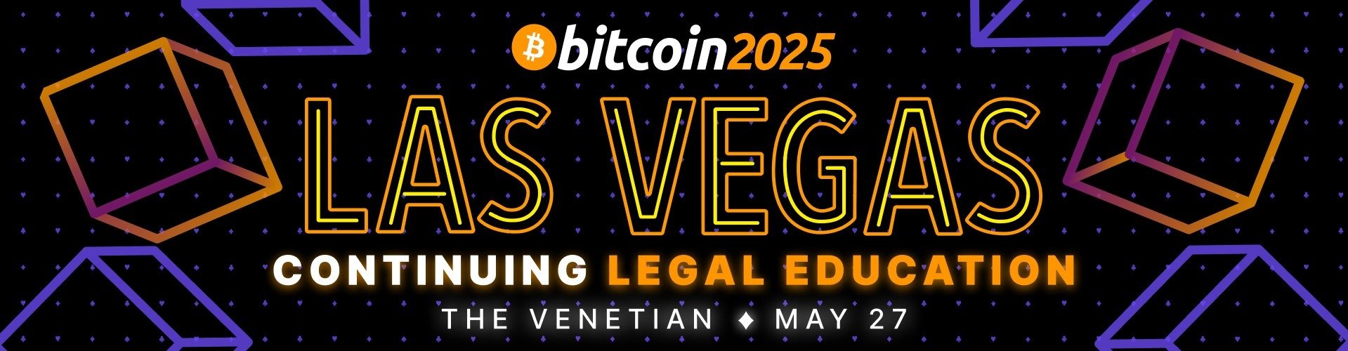 Highly Regarded and Anticipated Legal Education Program Returns for Bitcoin 2025 LAS VEGAS, March 15, 2025 – BTC Inc. , the leading provider of Bitcoin-related news and events, today announced the return of its Continuing Legal Education (CLE) program at Bitcoin 2025 in Las Vegas, Nevada. Taking place on May 27th at the Venetian Expo Hall, this highly regarded program offers legal and financial professionals the opportunity to stay ahead of the evolving regulatory landscape. Following its successful debut at Bitcoin 2024, where attorneys, startup founders, corporate legal teams, and policymakers praised the program for tackling key legal areas and fostering high-level discussions, this year’s CLE will continue to provide essential insights into Bitcoin’s legal and regulatory environment. The 2025 CLE program will offer four (4) hours of credit, pending approval from the Nevada Board of Continuing Legal Education. Participants will receive certificates of completion for submission to states not pre-accredited for CLE or CPE credits. Tailored for industry practitioners, in-house counsel, CFOs, CPAs/MTAs, startup founders, and C-suite executives, the program will cover critical legal, regulatory, and business topics shaping the Bitcoin industry. Sessions led by top experts will include: Trump Administration’s Bitcoin Policies – Analyzing the Strategic Bitcoin Reserve, stablecoin regulation, and market structure shifts. Bitcoin in Public Company Treasuries – Examining legal frameworks for power agreements and transactions in regulated and deregulated markets. Bitcoin & the Courts: Operation Choke Point and Beyond – Understanding how legal battles are shaping financial access, banking restrictions, and regulatory overreach. Mining Contracts & Legal Risks – Exploring the complexities of hosting agreements, procurement risks, and evolving regulatory considerations. Interested participants can register to attend through either the CLE & Industry Pass bundle or CLE & VIP Whale Pass bundle. CLE attendees at Bitcoin 2025 will find themselves amongst 300+ sponsors and 5,000+ companies, all in the early stages of their legal & consulting needs. For registration and more information, visit: https://b.tc/conference/2025/cle About The Bitcoin Conference: The Bitcoin Conference, organized by BTC Media, parent company of Bitcoin Magazine, is a global event series, featuring notable industry speakers, policymakers, workshops, exhibitions, and entertainment. These events serve as vital platforms for Bitcoin industry leaders, developers, investors, and enthusiasts to gather, network, and exchange ideas. The flagship event took place in Nashville, Tennessee in 2024, and Bitcoin 2025 is announced to be held in Las Vegas in May 2025. Its international events include